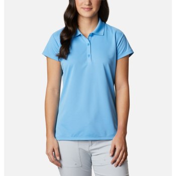 Columbia Polo Dames, PFG Innisfree Short Sleeve Blauw, 65MZRJCLD